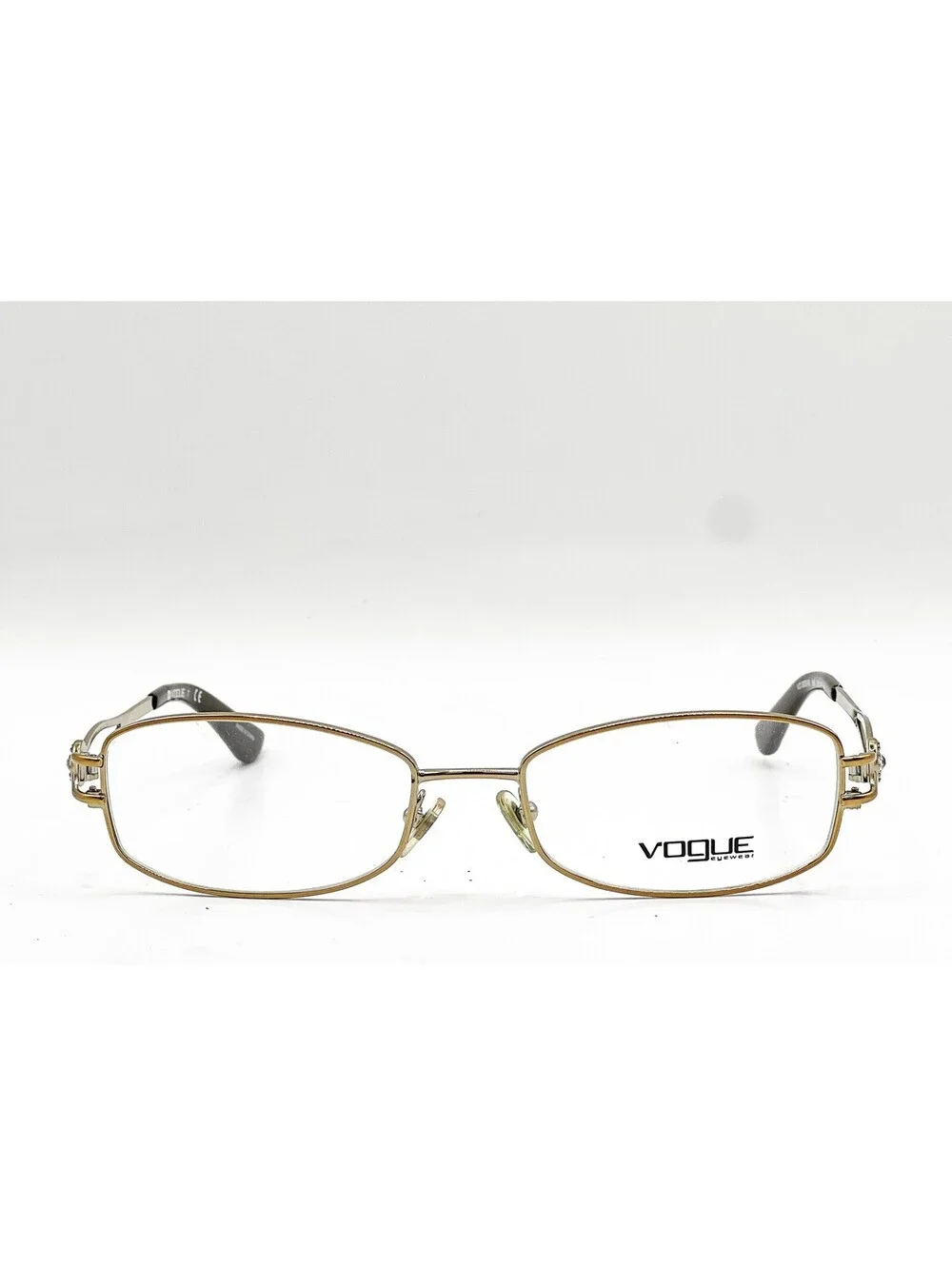 Vogue Vo 3930-Bi 848 Gold Brown Authentic Eyeglasses 52-17-135